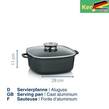  Сотейник з кришкою KELA Kerros, 6,0 л (11553) 