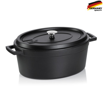Гусятниця чавунна з кришкою KELA Minero, 10 л (12434)