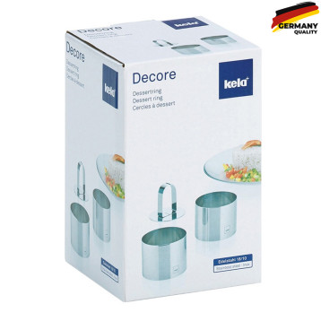  Набір кілець для десерту KELA Decore, 3 шт 