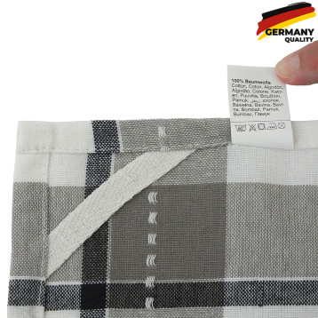  Набір кухонних рушників KELA Pasado 65х45 см, сірі, 3 шт (15961) 