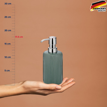  Дозатор для жидкого мыла KELA Ava, зеленые альпы, 350 мл (24417) 