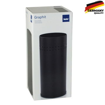  Подставка для зонтов KELA Graphit, черная, Ø 21 см, 50 см (21364) 