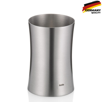 Стакан для зубних щіток KELA Elegance, сріблястий, 10х6.5 см (18292)