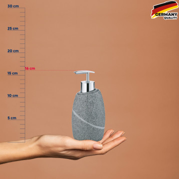  Дозатор для рідкого мила KELA Talus, сірий, 300 мл (20257) 