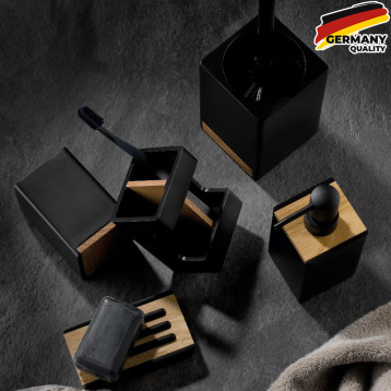  Йоржик для унітазу KELA Cube, білий, 45.5х9.5х9.5 см (23695) 