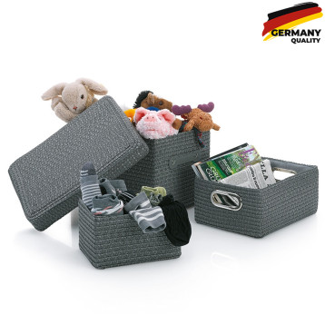 Набір кошиків KELA Rimossa, сірий, 3 шт (31280) 
