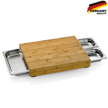  Дошка для нарізання з піддонами KELA Kenina 46х36х7 см (12553) 