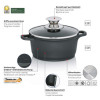 Каструля з кришкою KELA Kerros, 1,0 л - купити в офіційному інтернет-магазині Kela Україна - Фото 77