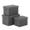 Набір кошиків KELA Rimossa, сірий, 3 шт (31280)