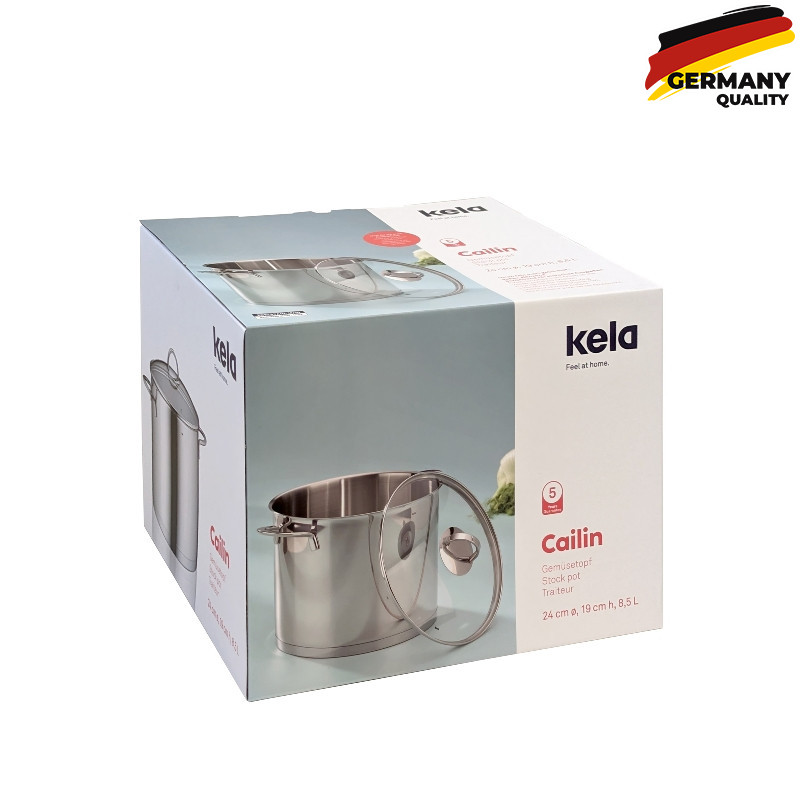  Каструля з кришкою KELA Cailin 8,5 л (10961) 