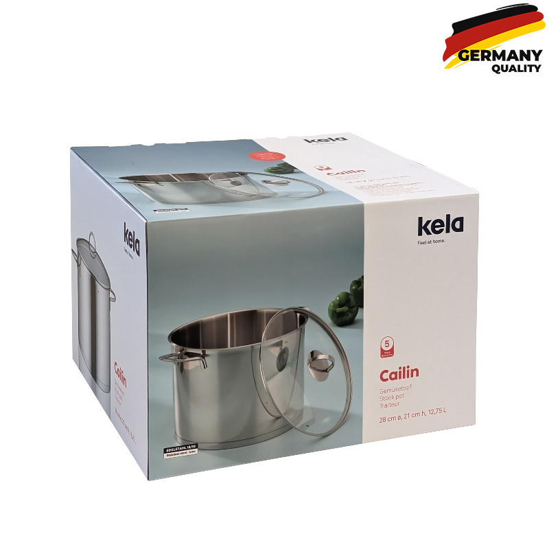  Каструля з кришкою KELA Cailin 12,75 л (10962) 