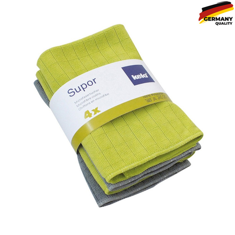 Мікрофіброві серветки KELA Supor 35х35 см, 4 шт (11644)