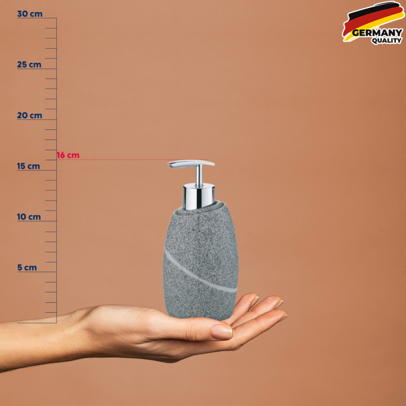  Дозатор для рідкого мила KELA Talus, білий, 16х7.5 см, 300 мл (20303) 