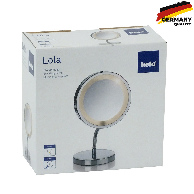  Зеркало косметическое KELA Lola, 27.5х15 см (21496) 