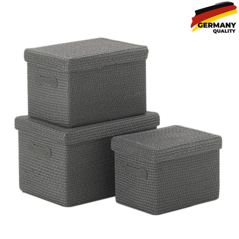 Набір кошиків KELA Rimossa, сірий, 3 шт (31280)