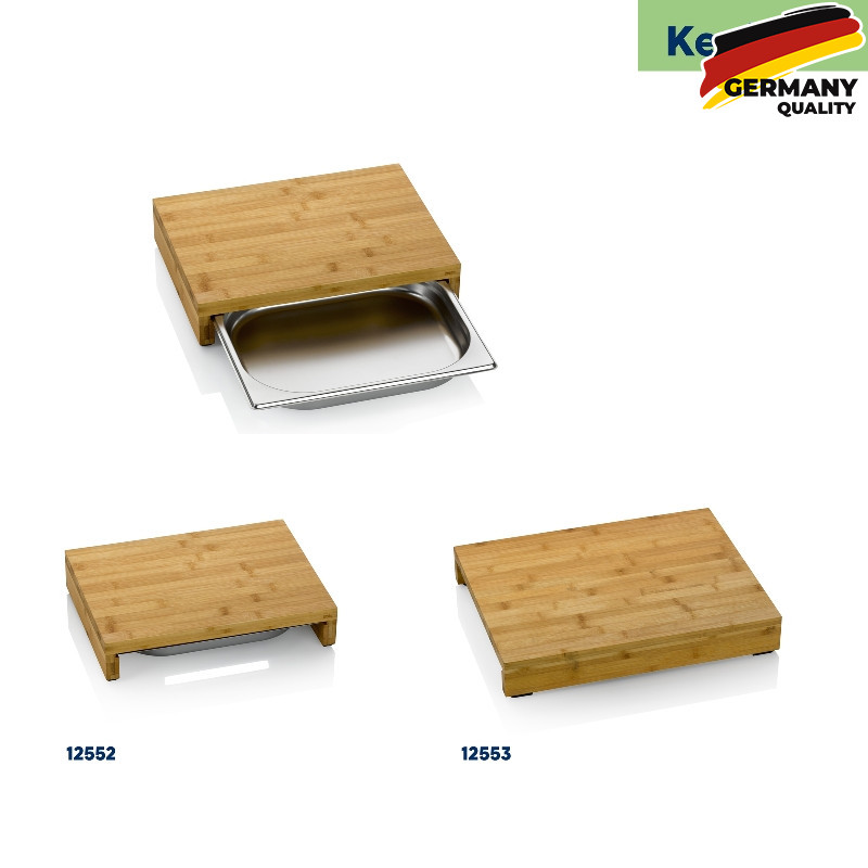  Дошка для нарізання з піддонами KELA Kenina 46х36х7 см (12553) 